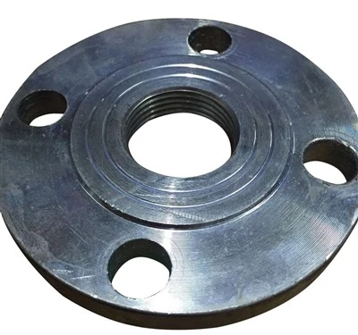 Placa de flange rosqueada
